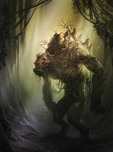 Great Monster Images Fantasy Monster Creature Art Forest Creatures