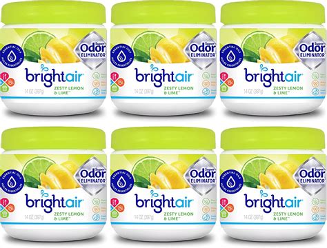 Bright Air Solid Air Freshener And Odor Eliminator Zesty