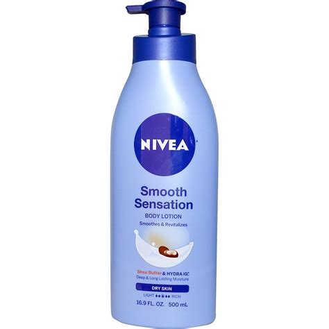 Nivea Smooth Sensation Body Lotion Dry Skin 169 Fl Oz 500 Ml Iherb