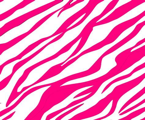 Pink Zebra Print Background Clip Art Library