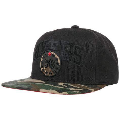 Why not go for a philadelphia 76ers cap with your name embroidered on the side? Blind Camo 76ers Cap by Mitchell & Ness - 28,95