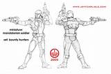 Mandalorian Coloring Ascii Soldier Symbol Welcome Web Place sketch template