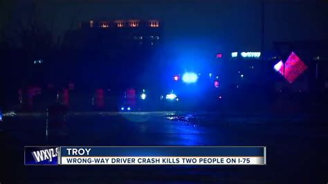 Wrong Way Driver Crash Kills 2 On I 75 Youtube