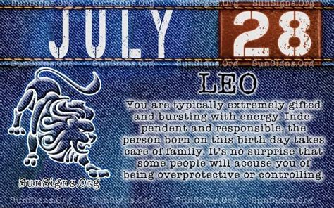July 28 Zodiac Horoscope Birthday Personality Sunsignsorg