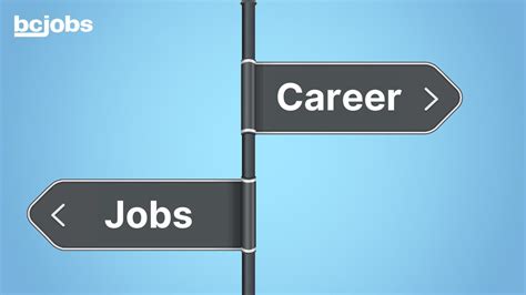 Career Vs Job Making The Right Choice For Your Future Bcjobsca
