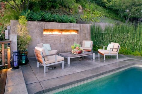 24 Outdoor Fireplace Designs Ideas Design Trends Premium Psd