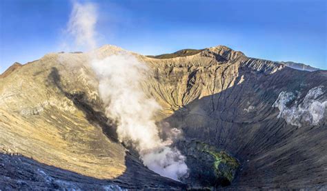 Astonishing Bromo Crater In East Java Province Indonesia