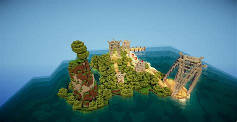 Island Spawn Minecraft Map