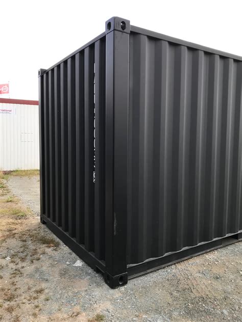 Matte Black Shipping Container Entries Variety