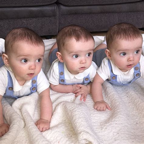 triplets with rare genetic similarity born in britain photos video armenian news tert am