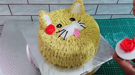 Kue Ulang Tahun Dengan Tema Kucing Youtube