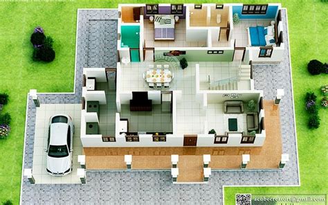 650 Sq Ft 2bhk Modern Single Floor House And Free Plan Home Pictures