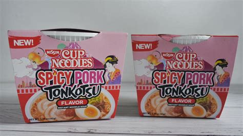Nissin Cup Noodles Spicy Pork Tonkotsu