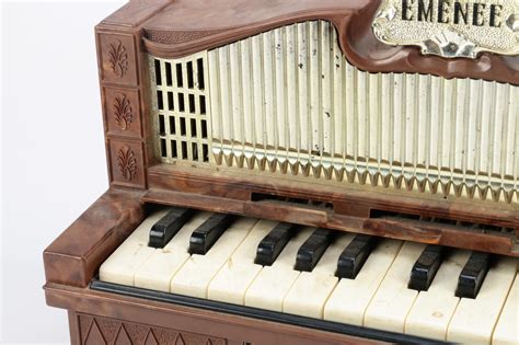 Vintage Emenee Electric Golden Pipe Organ Ebth