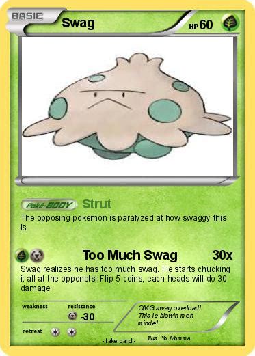 Pokémon Swag 170 170 Strut My Pokemon Card