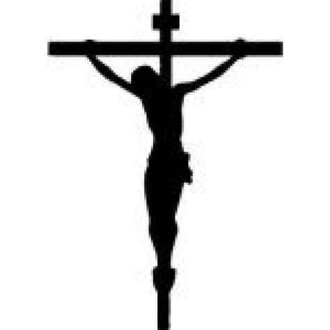 Jesus On The Cross Silhouette Clip Art Library