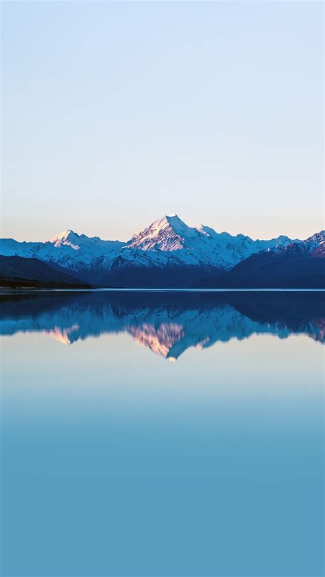 Mountain Lake Beautiful Nature Blue Sky Iphone 6 Wallpaper Download