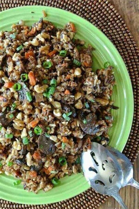 Slow Cooker Wild Rice Recipe With Pecans Vegan In The Freezer