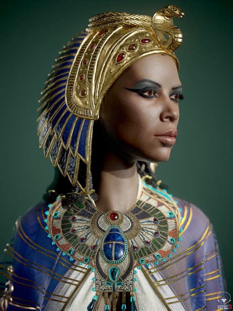 Is This The Glamorous Face Of Queen Nefertiti Artofit