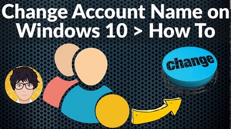 Change Account Name On Windows 10 How To 💻⚙️🐞 Youtube