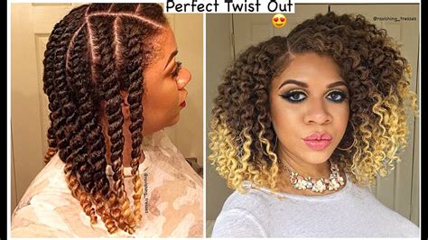 How To Get A Perfect Twist Out Every Time Natural Hair Youtube
