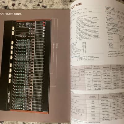 Yamaha Mc Series Mixer Brochure Spacetone Music Reverb