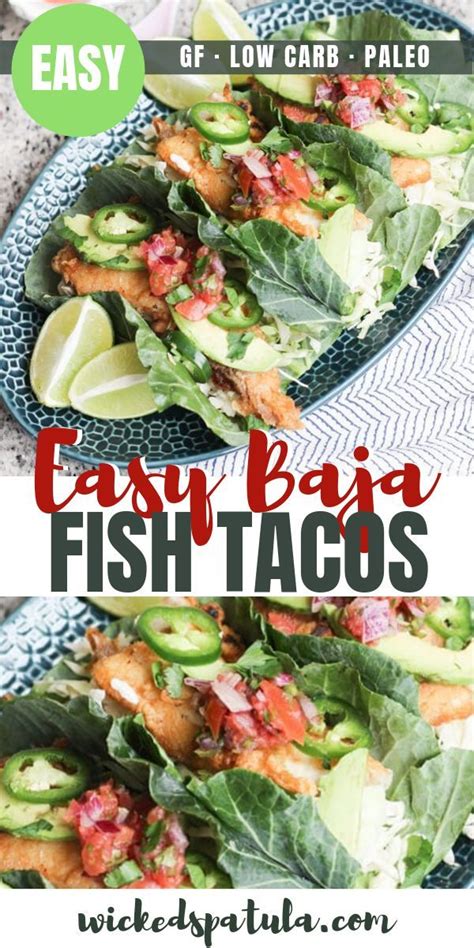 Baja Fish Tacos These Baja Fish Tacos Are Perfectly Crunchy And Paleo