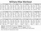 Military Training Schedule Pictures