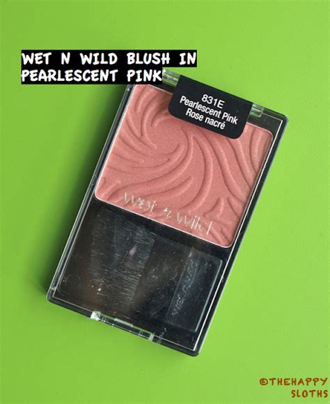 Wet N Wild Blush In Pearlescent Pink Review And Swatch