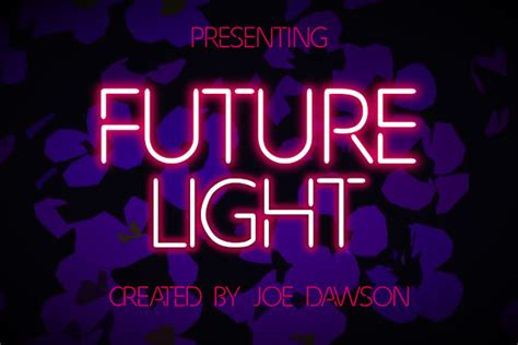 Future Light Font Joseph Dawson Fontspace