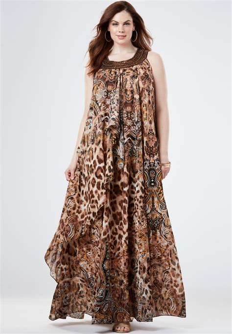 tribal-maxi-dress-plus-size-casual-dresses-full-beauty