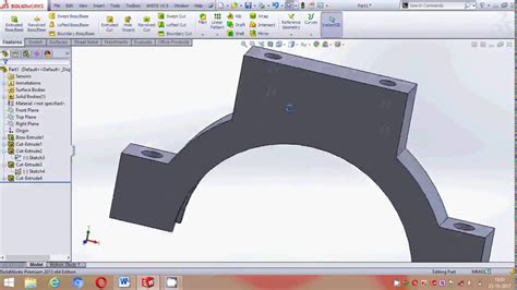 Solidworks Eccentric Assembly Design Tutorial Part 1 Youtube