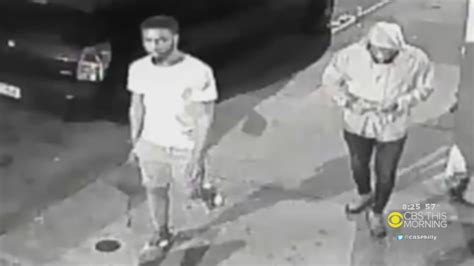 Police Release Surveillance Video Of Suspects Wanted In North Philadelphia Shooting Cbs