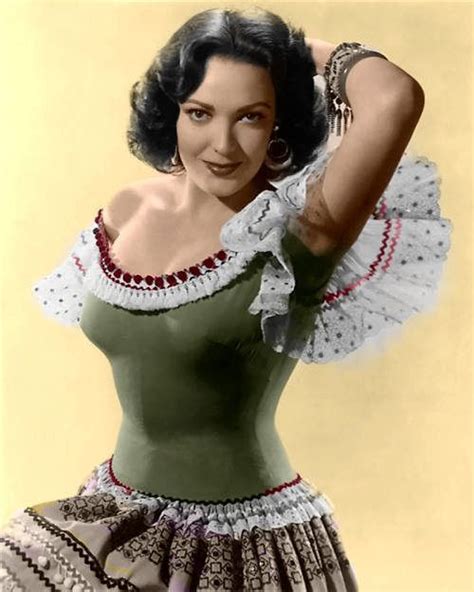Linda Darnell In A Publicty Photo For The Film Second Chance Colorized By Luiz Adams