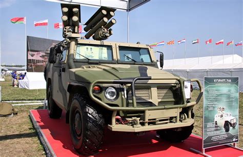 Russian Made Kornet Em Mobile Anti Tank Missile System Military