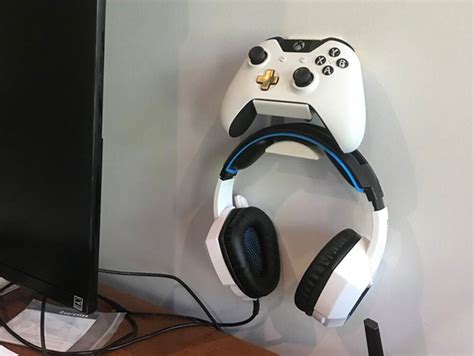 Microsoft Xbox One Controller And Headset Holder Combo Bundle Etsy Uk