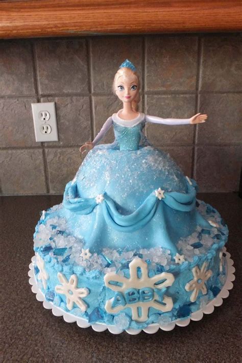 Food Art | Frozen birthday cake, Frozen doll cake, Elsa birthday cake
