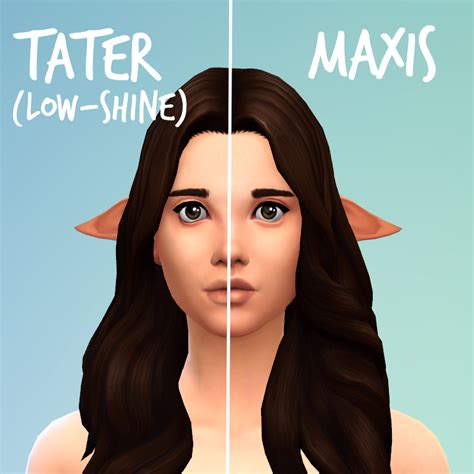 Sims 4 Custom Content Finds Imtater Dough Skin Maxis
