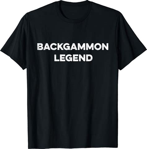 Backgammon Player Funny Backgammon Humor Board Game Lover Camiseta