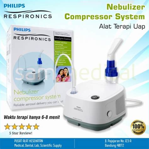 Promo Philips Nebulizer Respironics Alat Uap Alat Nebu Cicil 0 3x