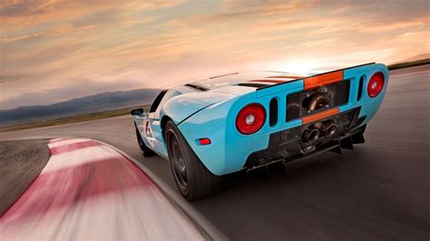 Wallpaper Blue Cars Sports Car Ford Gt Ford Gt40 Race Tracks