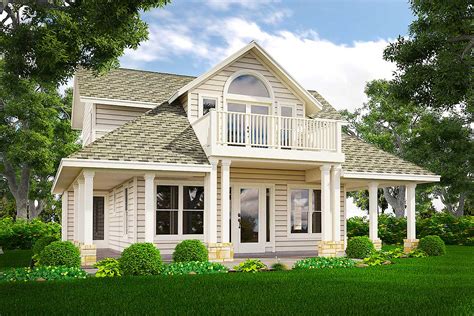 54 House Plan With Balcony Cool