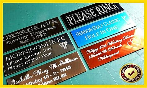 Engraved Trophy Plates Unlimited Free Engraving Personalised Etsy