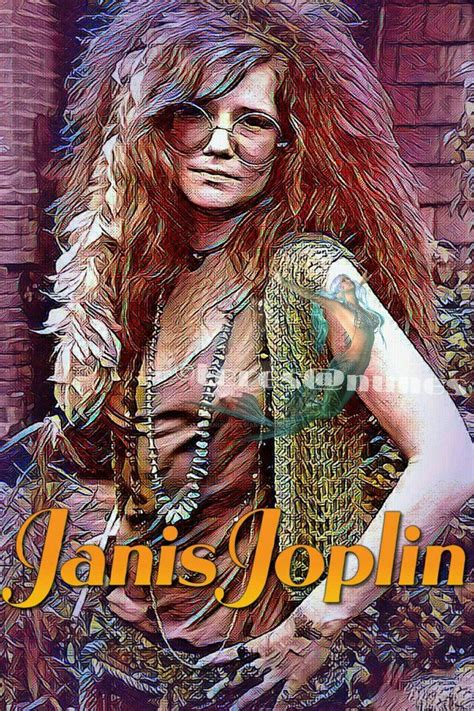 Janis Joplin Art By Teresa Nunes Janis Joplin Rock Band Posters