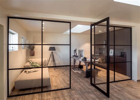 Crittall Style Office Partitions Glass Wall Office Office Interior Design Modern Office Space