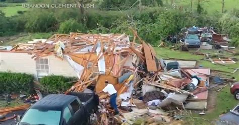 At Least 33 Killed As Tornadoes Rip Through The South Cbs News