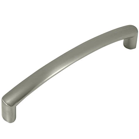 Laurey Aventura 5 116 In Brushed Satin Nickel Pull 74728 The Home Depot