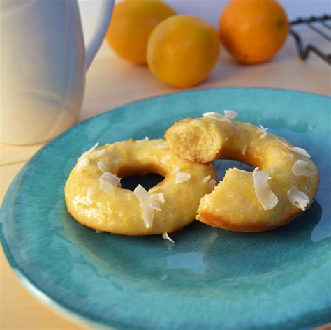 Meyer Lemon Baked Donuts With Lemon Icing Baked Donuts Lemon Icing