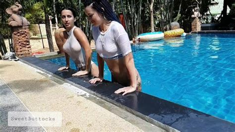 Beauties In Wet T Shirts By The Pool Xxx Mobile Porno Videos And Movies Iporntv