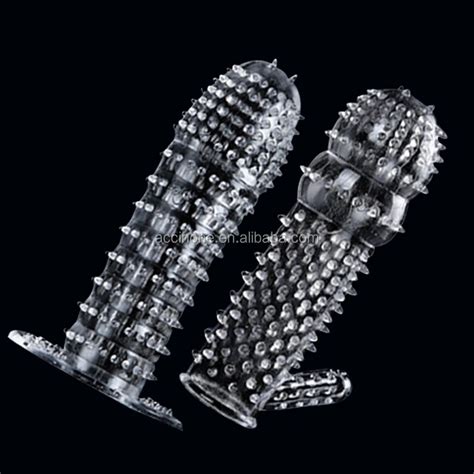 Full Cover Penis Sleeve Crystal Condom Adult Delay Long Lasting For Man Penis Extension Enlarger